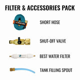 Next Level Caravan Hose Starter Pack | with Filter and Accessories