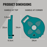 10m Flat Out Drink Water Hose | as 7.5m on Compact Multi-Reel & 2.5m Extension