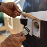 12m Premium Flat Out 15amp Extension Lead | with Compact Multi-Reel