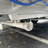 Female Threaded Pipe on Van Connection Adaptor | for Flat Out Sullage Hose