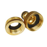 Tap Adaptor: ¾" & 1" to snap-on brass