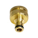 Tap Adaptor: ¾" & 1" to snap-on brass