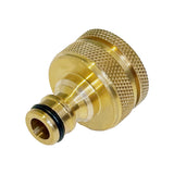 Tap Adaptor: ¾" & 1" to snap-on brass