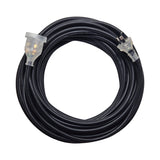 15amp Premium Flat Out Extension Lead Only | UV Stable Flexible Silicone Rubber, Outdoor Rated