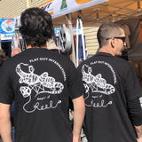 Flat Out 'Keepin it Reel' Comedy T-shirt - Black