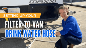 Flat Out Filter-to-Van Drinking Water Hose Setup Guide