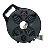 12m Premium Flat Out 15amp Extension Lead | with Compact Multi-Reel