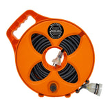 12m Premium Flat Out 15amp Extension Lead | with Compact Multi-Reel