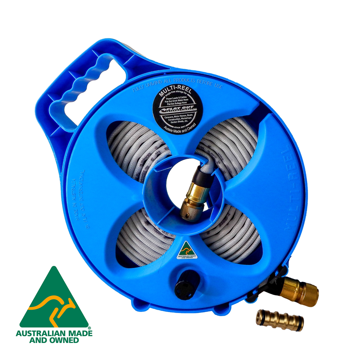 Flat Drinking Water Hose for Caravans & Travel Flat Out