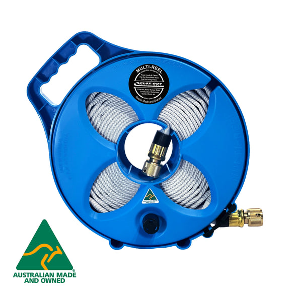 7.5m Flat Out Drink Water Hose on Compact Multi-Reel
