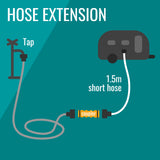 1.5m Premium Drink Water Hose Extension with Joiner