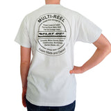 Flat Out T-shirt | Pure Cotton, Aussie Made