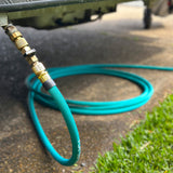 Flat Out Inline Shut-Off Valve | for tank filling, easy hose removal and flow control