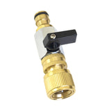 Flat Out Shut-Off Valve for Tank Filling