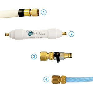 Flat Out Shut-Off Valve for Tank Filling