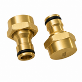 Premium Brass Hose Plug Set | Seal Kit for Storage 12mm Male Quick Connect