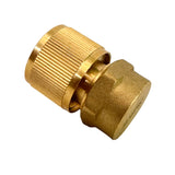 Brass Caravan Tap Dust Cap | Snap-On Water Inlet Dust & Wasp Stopper