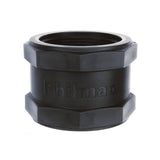 Polypropylene Straight Connector – 1” BSP Female to 1” BSP Female