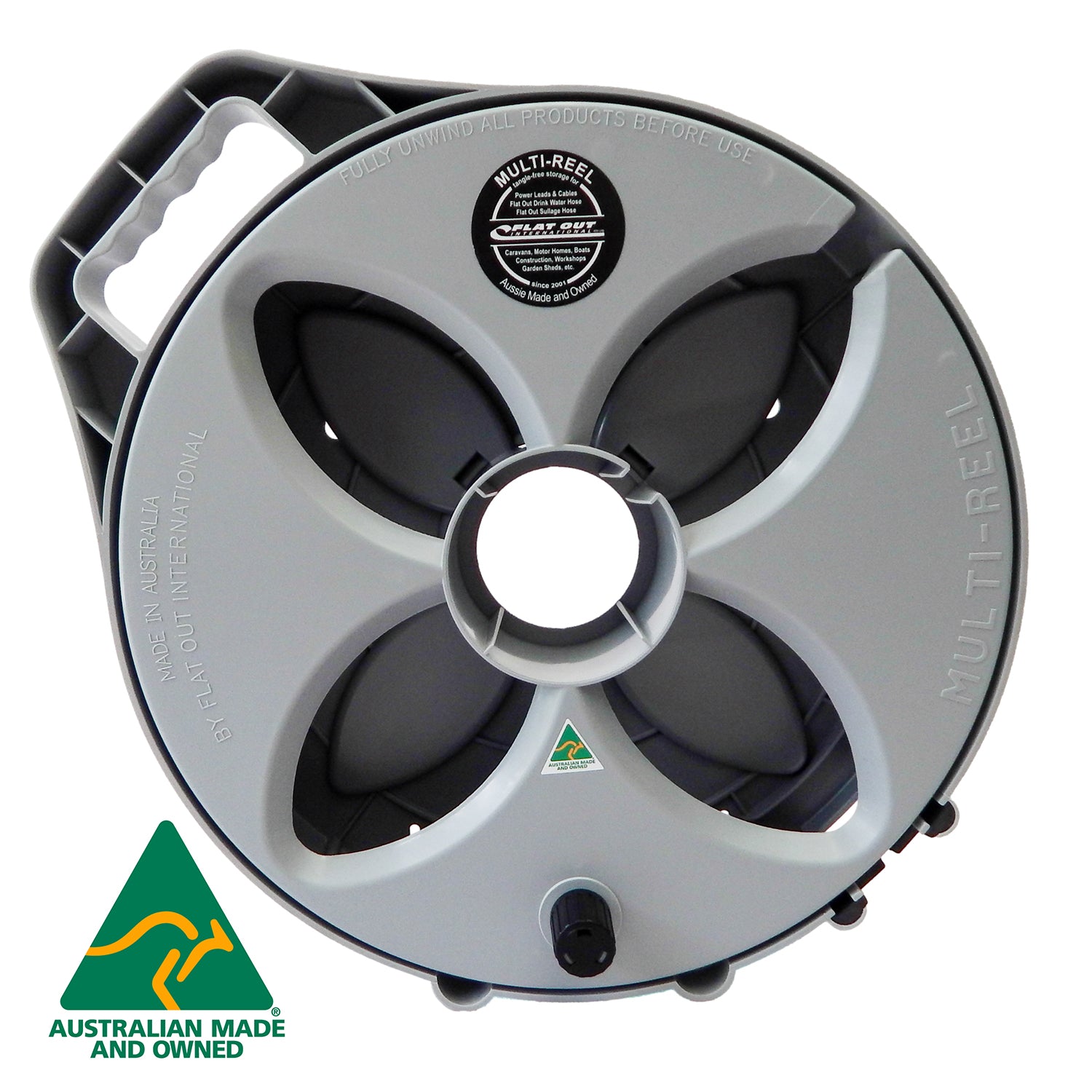 Multi Rel Compact Storage Reels for Power Lead, Hoses, Cables & More | Flat Out
