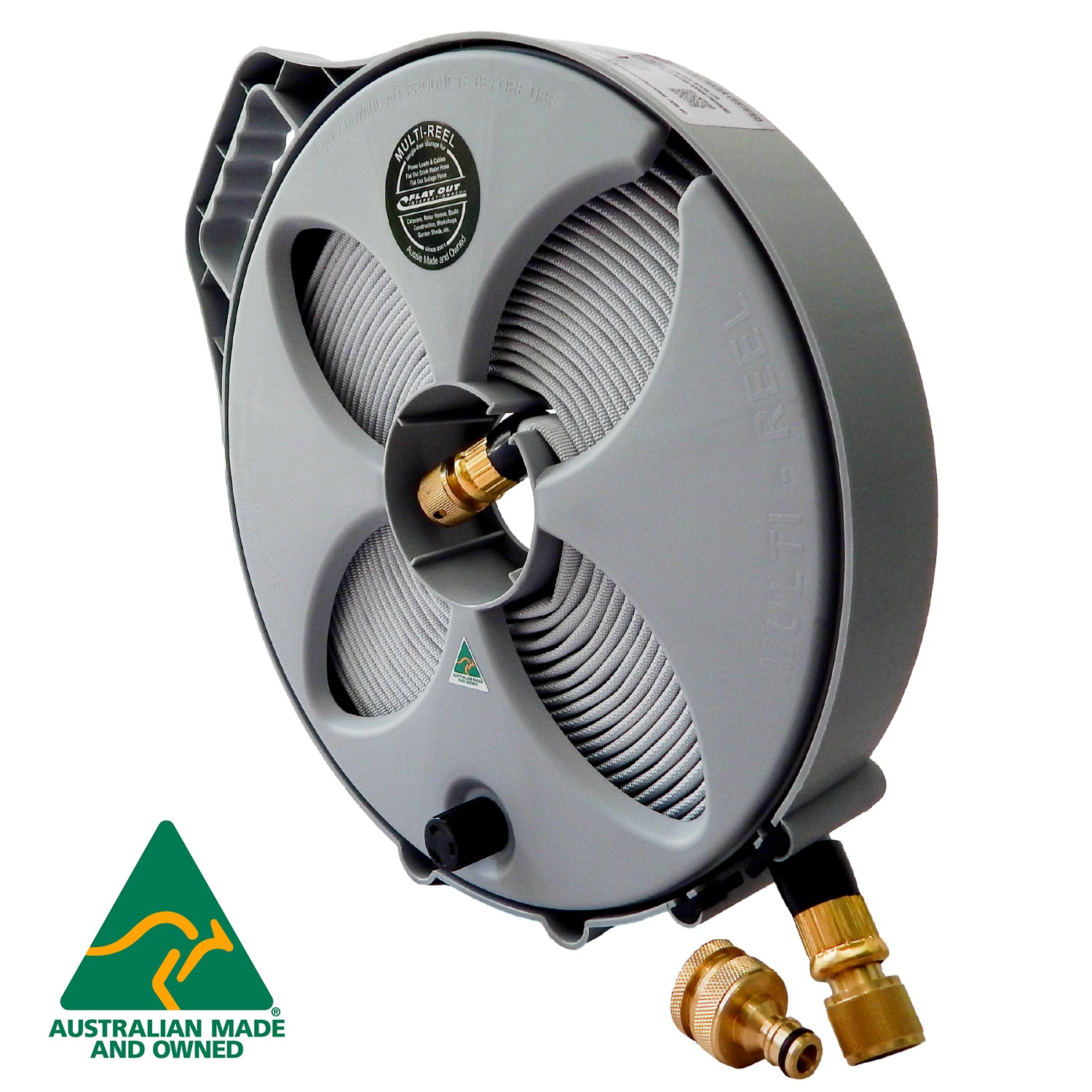 Flat Drinking Water Hose for Caravans & Travel Flat Out