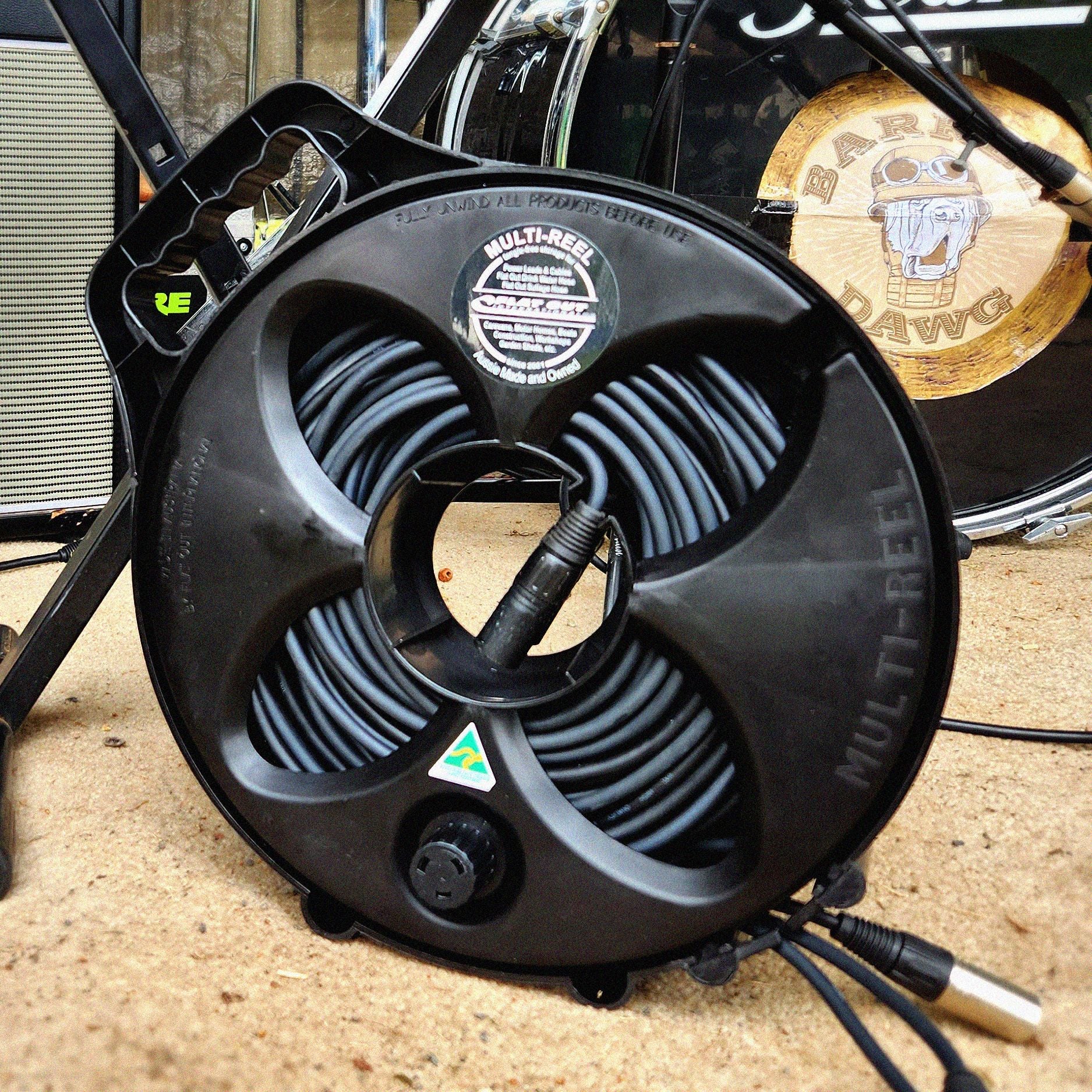 Multi Rel Starlink for RV - Cable Storage Reel